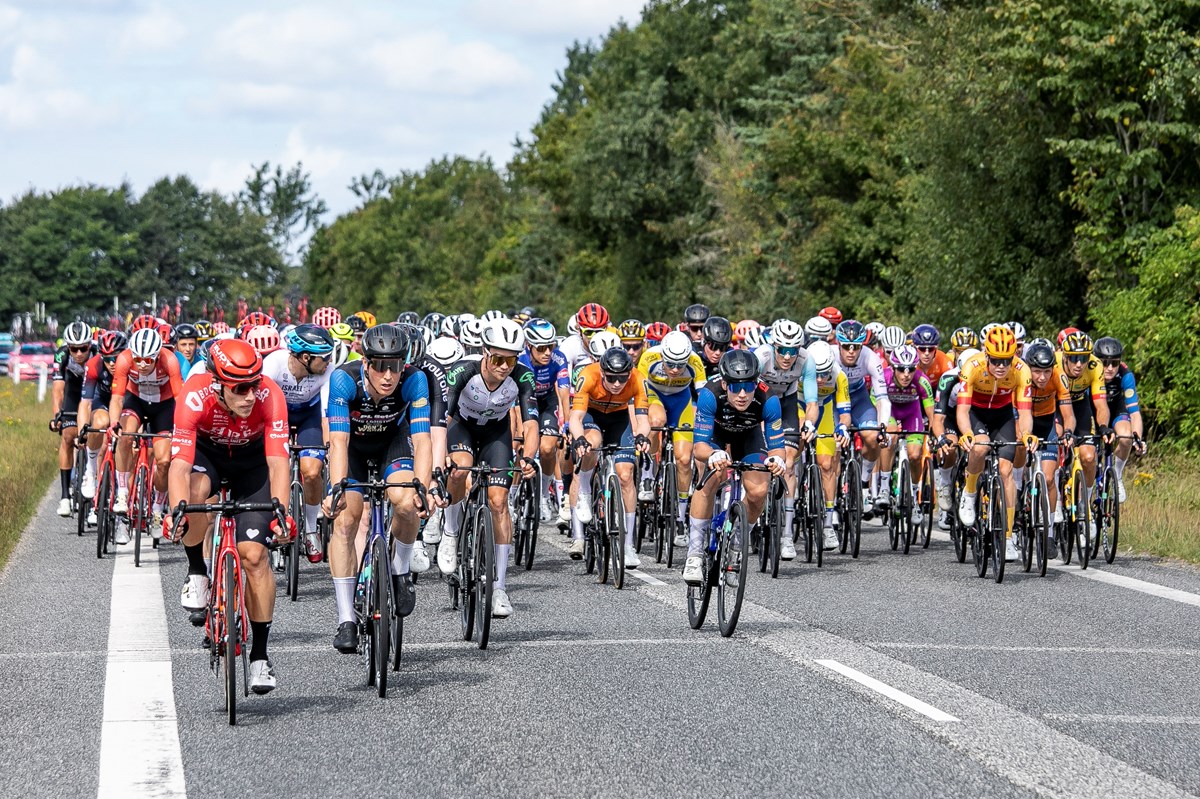 Kongeetapen i PostNord Danmark Rundt køres torsdag den 17. august. Foto: Dan Møller