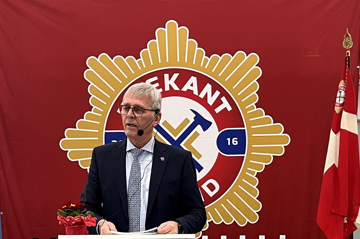 Formanden for Beredskabskommissionen Knud Erik Langhoff