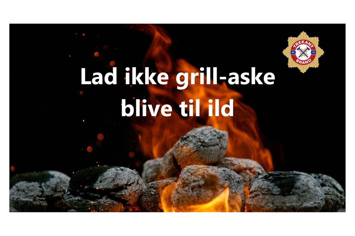 Bortkastet aske er ofte den store synder, når brandvæsnet rykker ud til grill-relaterede brande.