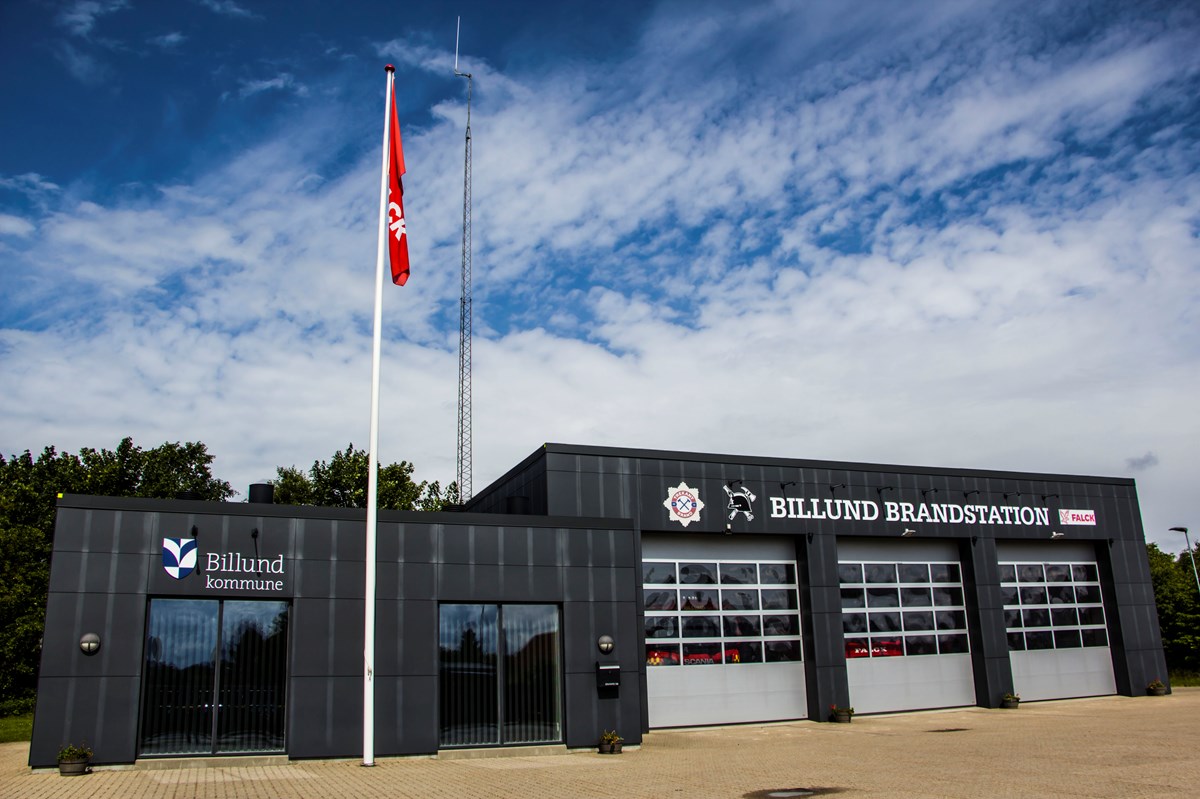 Station Billund er blandt de seks stationer.