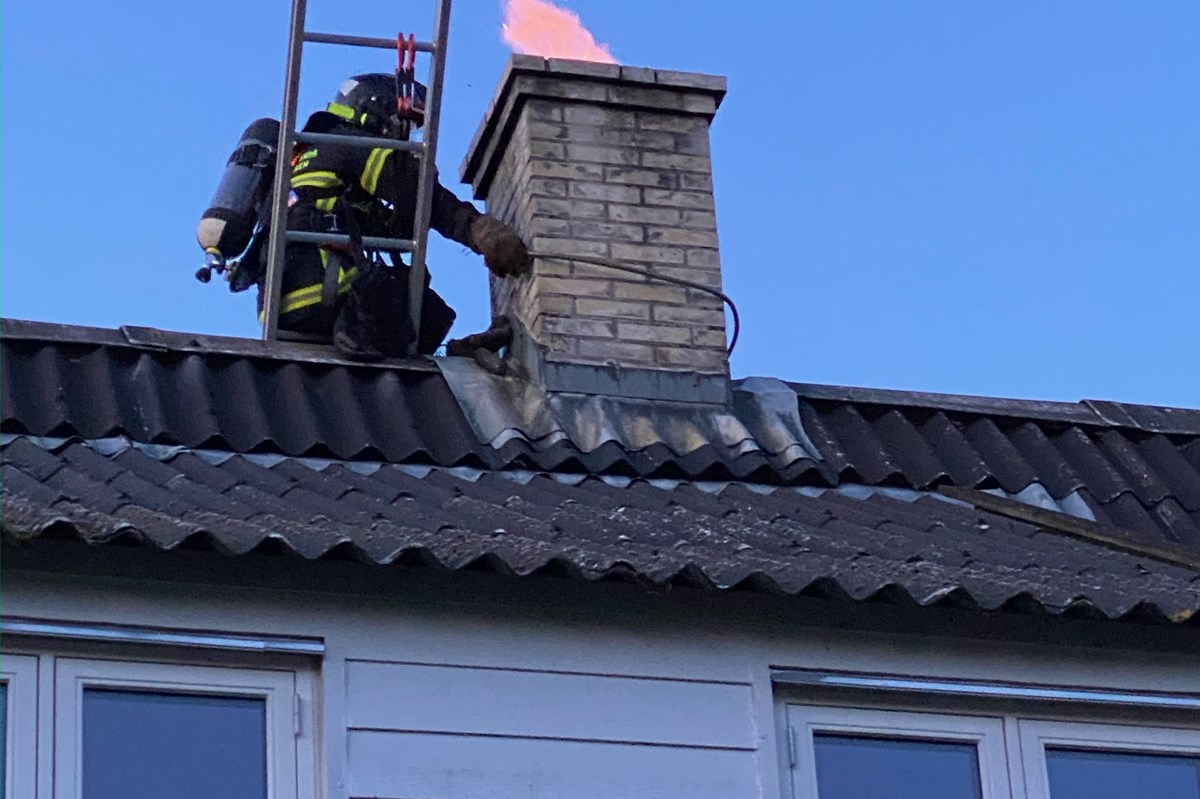 Sidste år rykkede brandvæsnet ud til 307 skorstensbrande.