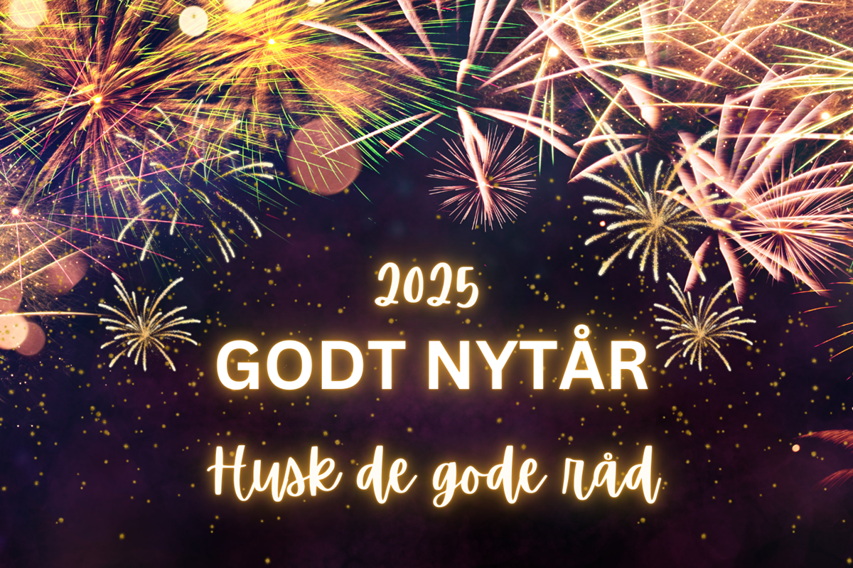 Gode råd til et sikkert nytår