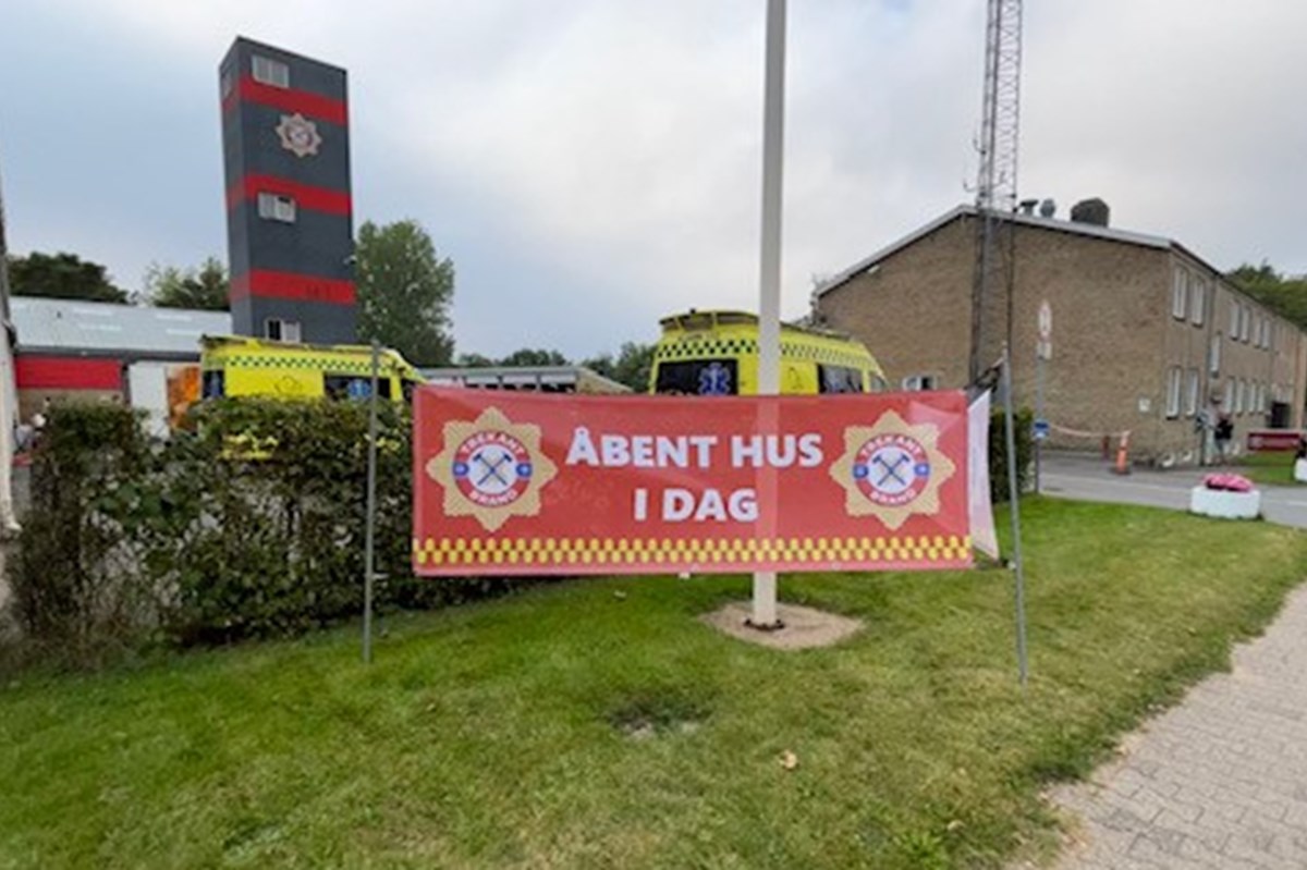Der holdes åbent hus i både Fredericia, Vamdrup og Skodborg, mens brandfolkene i Kolding holder "Beredskabsdag"